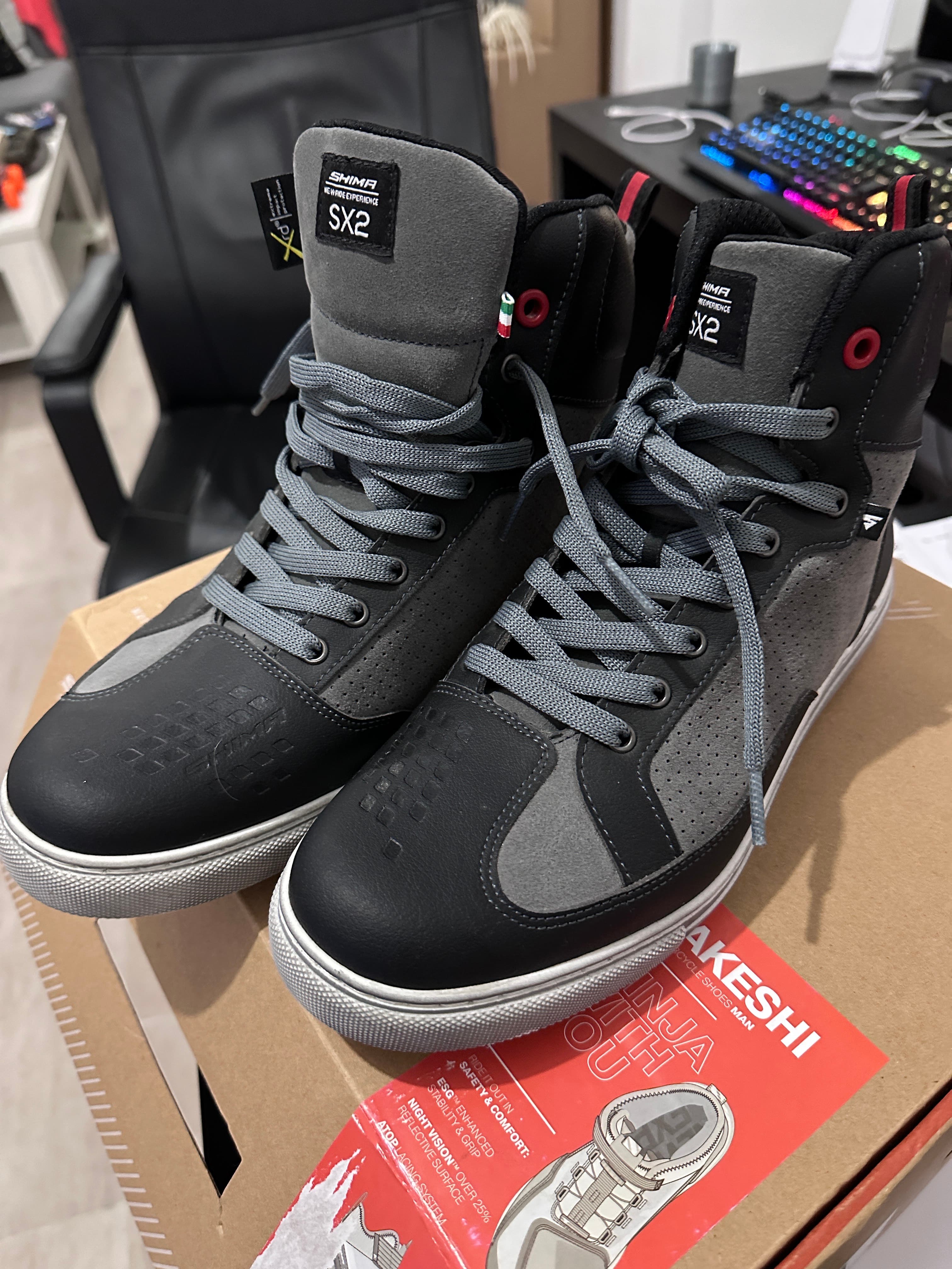 Shima SX-2 motorcycle shoes